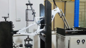 DengFu E56 Fat E-bike carbon frame vertical fatigue test | new product