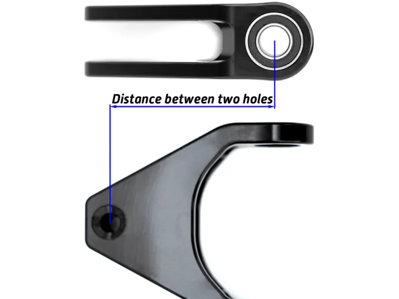 extension nozzle for linkage